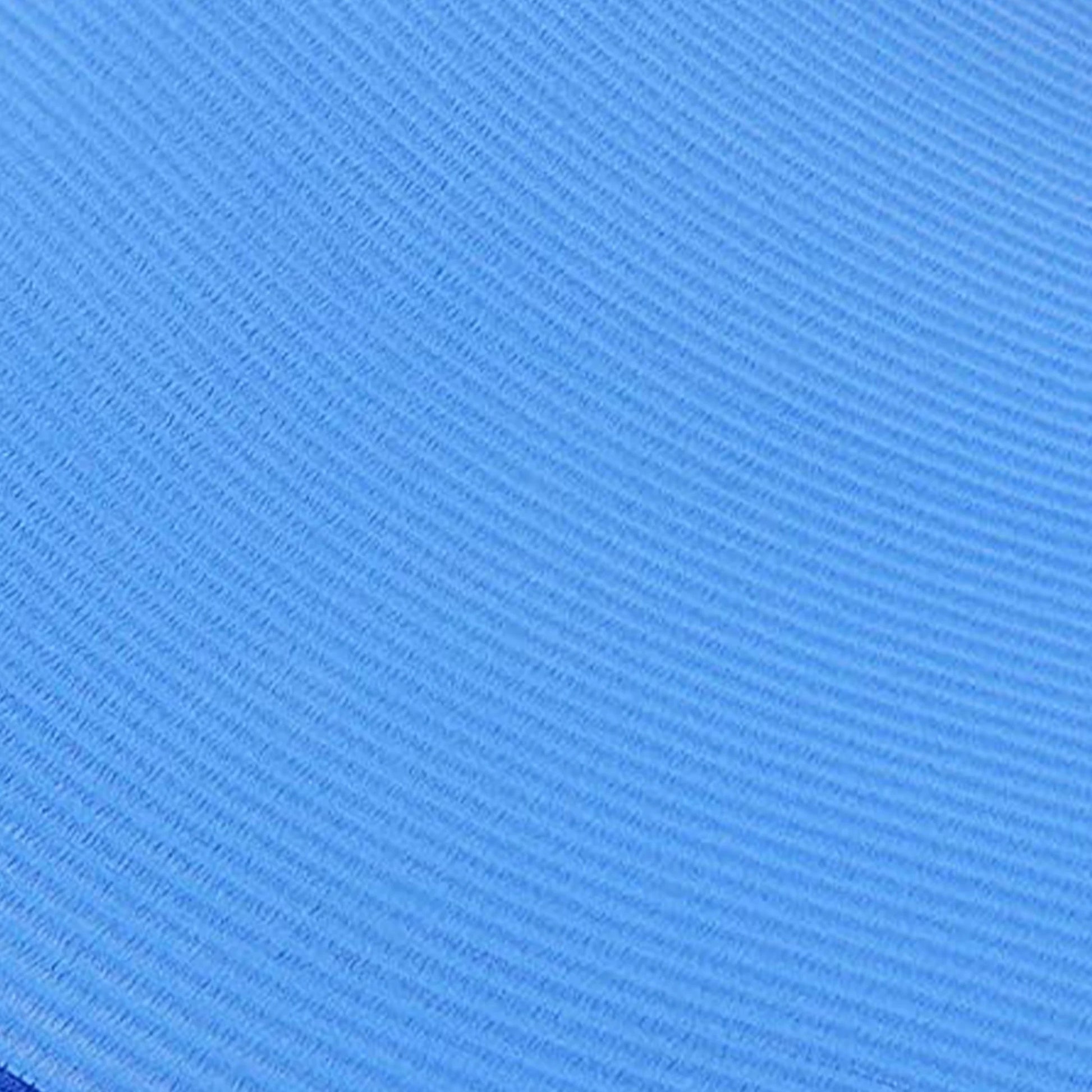 All-Purpose 1-Inch Extra Thick High Density Anti-Tear Exercise Yoga Mat with Carrying Strap, Blue