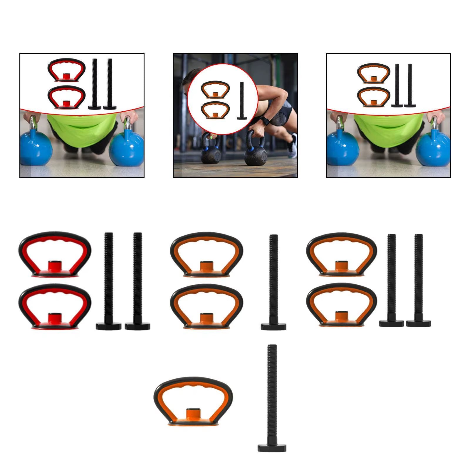 Kettlebell Handle Portable Kettlebell Grip for Gym Competition Gym Bag