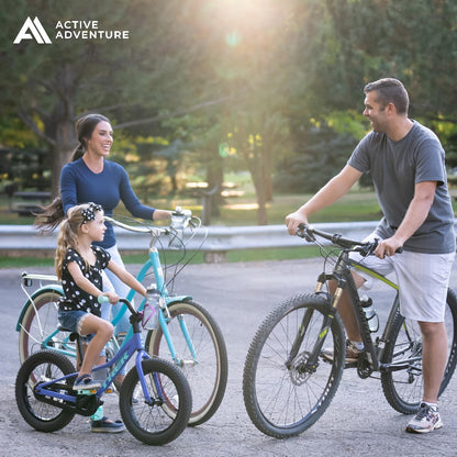 Bike Water Bottle Holder with Bottle Combo Mount Cage Rack No Screws Mountain Bicycle Accessories, for Sport Outdoor Cycling, MTB Road, Universal Cup Holder, Durable Alloy Kids, Adults (Black)