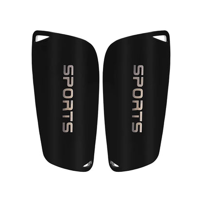 2Pcs Football Shin Holder Soccer Shin Pad Cover Leg Protector Leg Guard Kids Boy Men Black White Shin Pad Sportswear Accessory