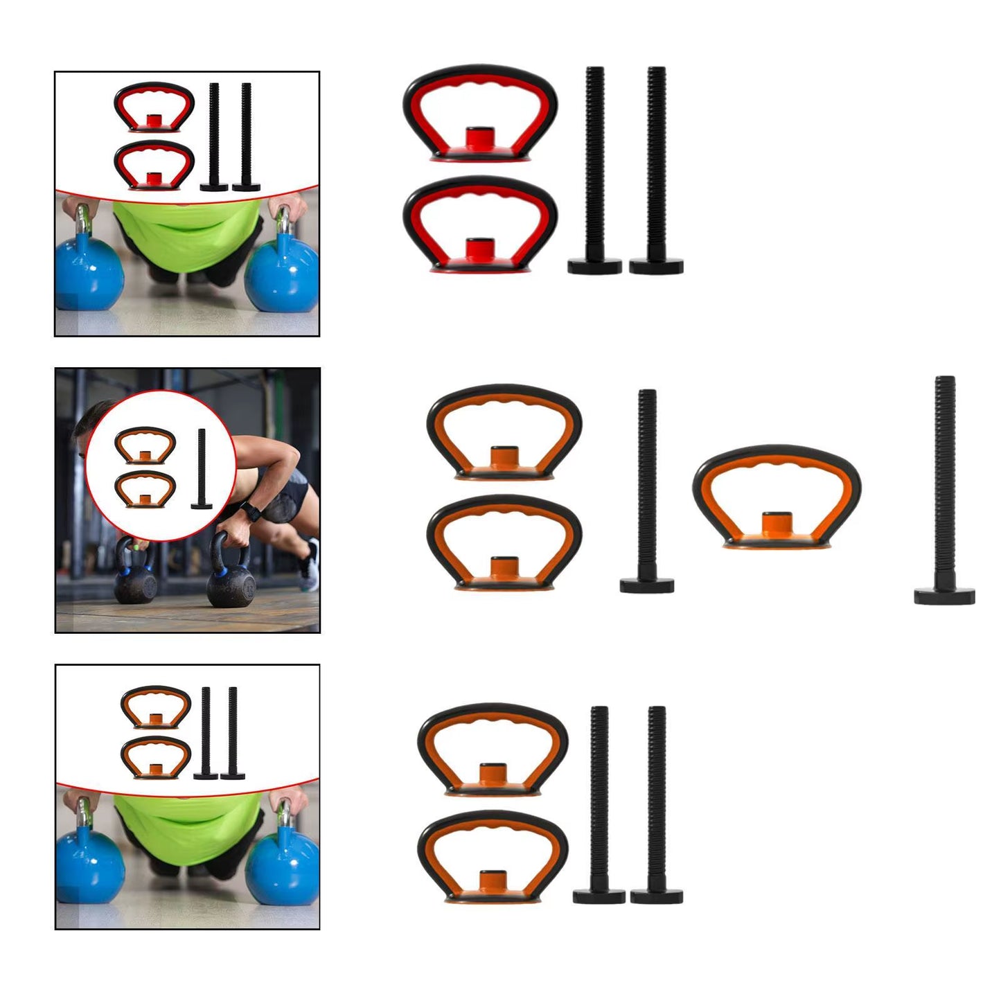 Kettlebell Handle Portable Kettlebell Grip for Gym Competition Gym Bag