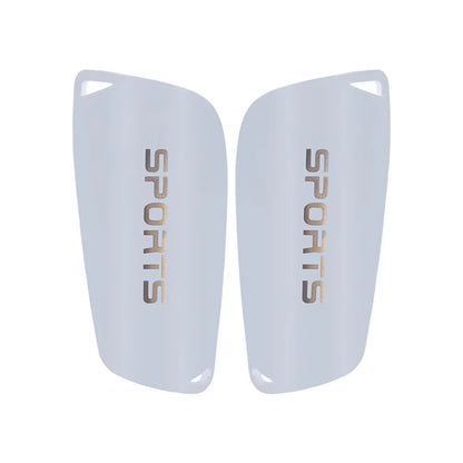 2Pcs Football Shin Holder Soccer Shin Pad Cover Leg Protector Leg Guard Kids Boy Men Black White Shin Pad Sportswear Accessory