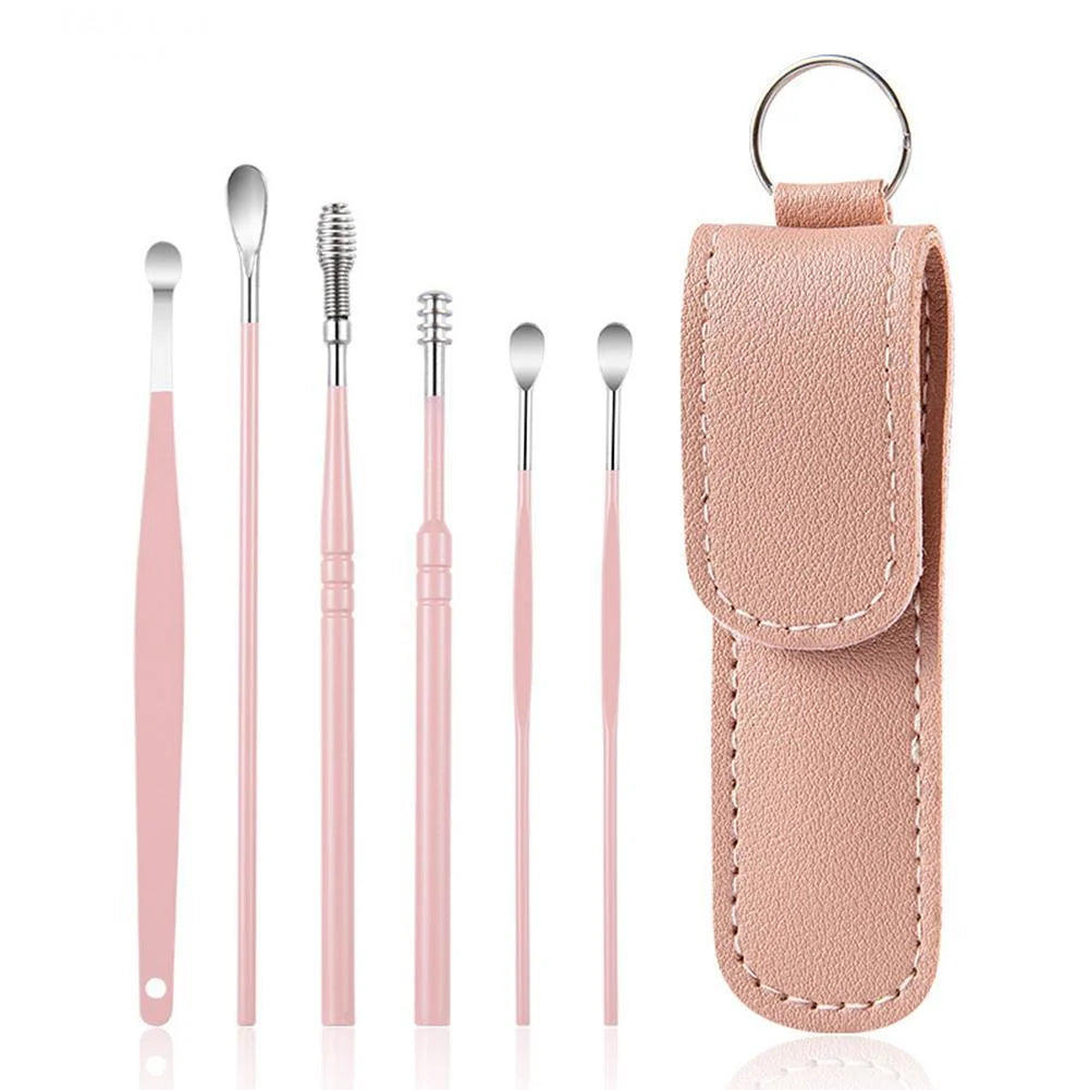 Ear Cleaner Wax Removal Tools Earpick Sticks Wax Remover Curette Ear Pick Spoon Z9T8