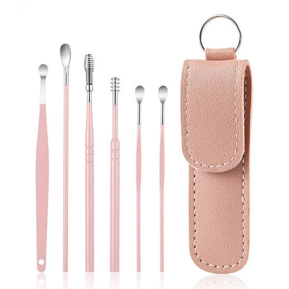 Ear Cleaner Wax Removal Tools Earpick Sticks Wax Remover Curette Ear Pick Spoon Z9T8