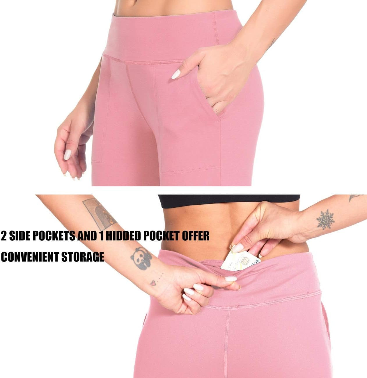 Womens Shorts Athletic Mid High Wasited Running Yoga Lounge Bermuda Shorts Workout with Pockets