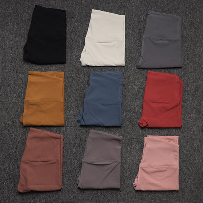 Rib Fabric Women'S Shorts High Waist Cycling Shorts Women Gym Running Yoga Shorts Tight Fitness Threaded Womens Clothing